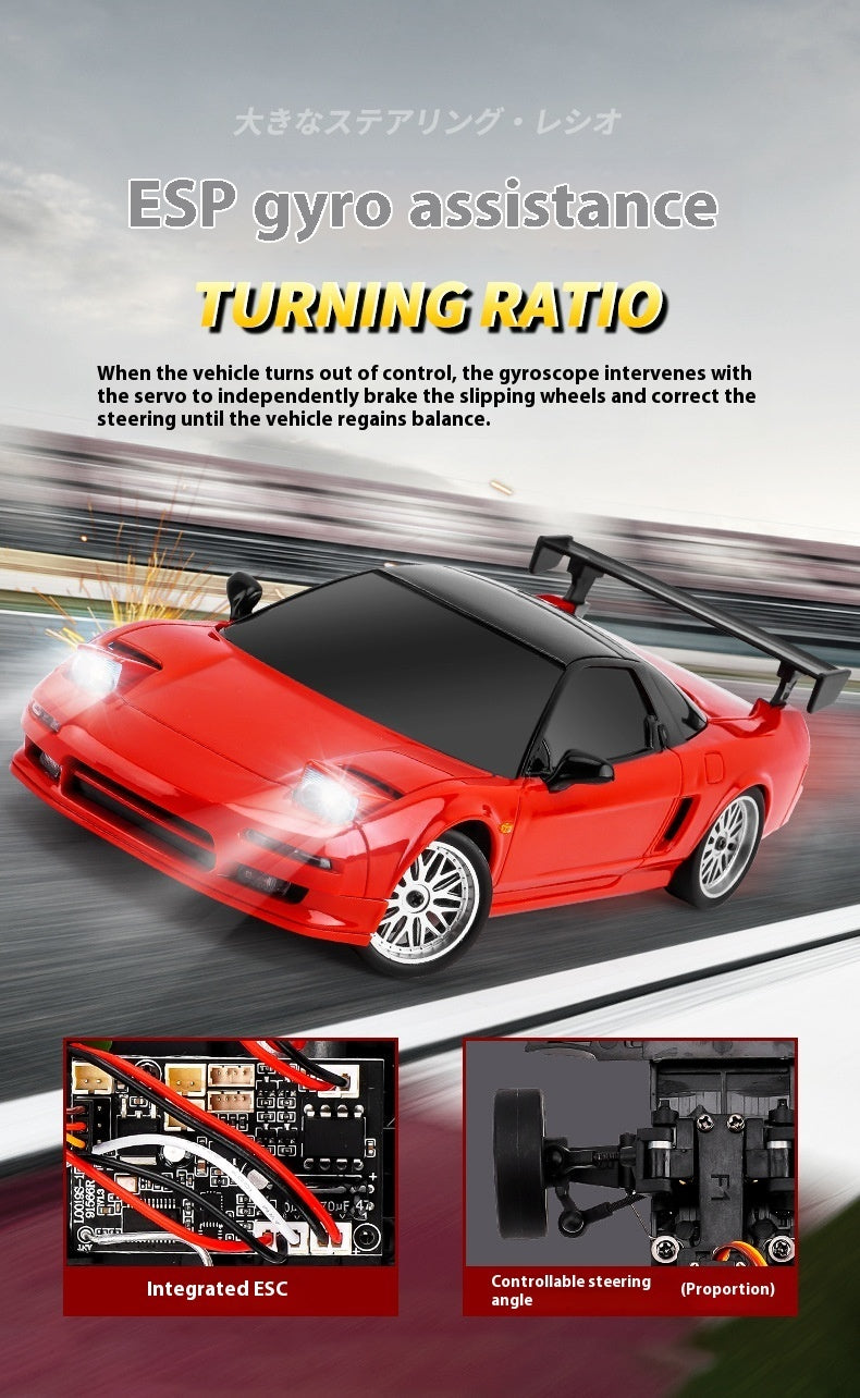 2.4G NSX Drift Remote Control Car With Turn-over Light Remote Control Toy