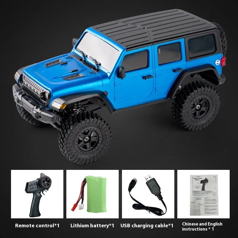 Front And Rear Shock Absorber Four-wheel Drive Off-road Jeep Children's Electric Simulation Model Toy