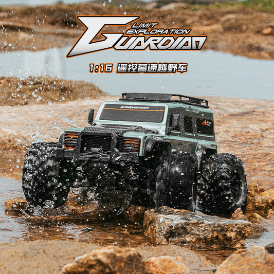 Cross-border Full-scale Four-wheel Drive Off-road Remote Control Car Drift 2.4G Desert Electric High-speed Big Foot Car Model Toy