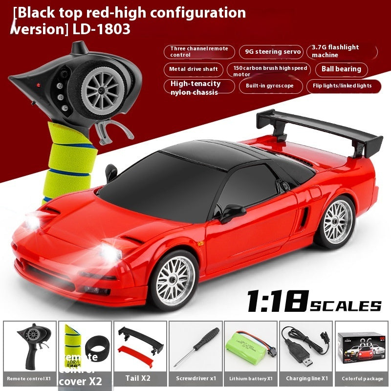 2.4G NSX Drift Remote Control Car With Turn-over Light Remote Control Toy